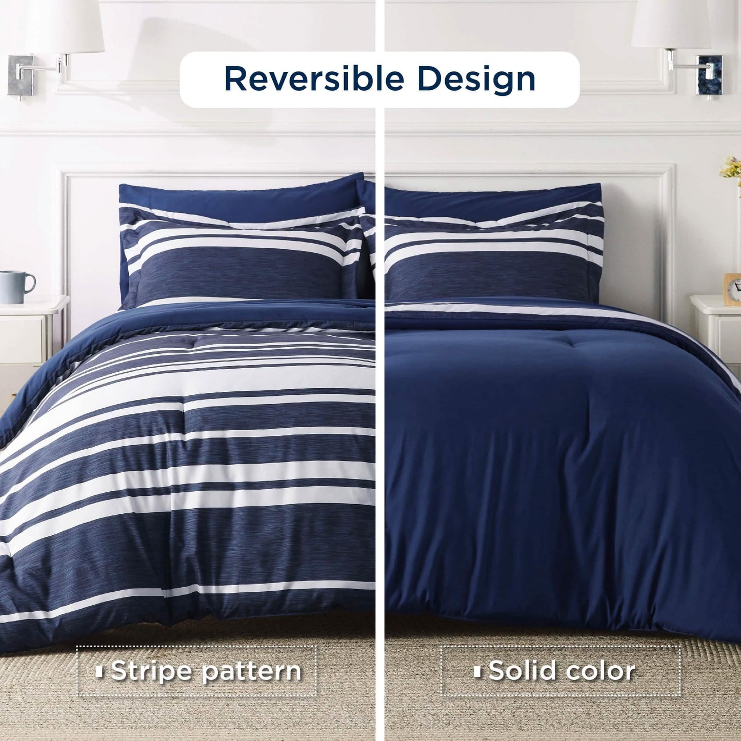 Reversible Cationic Dyed Bed-in-a-Bag