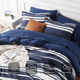 Stripe-Patterned Bed-in-a-Bag