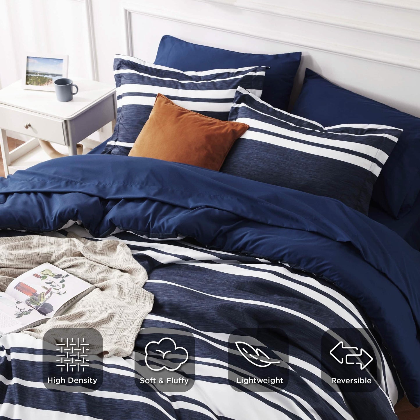 Reversible Cationic Dyed Bed-in-a-Bag