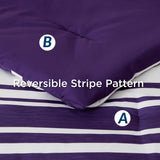 Stripe-Patterned Bed-in-a-Bag