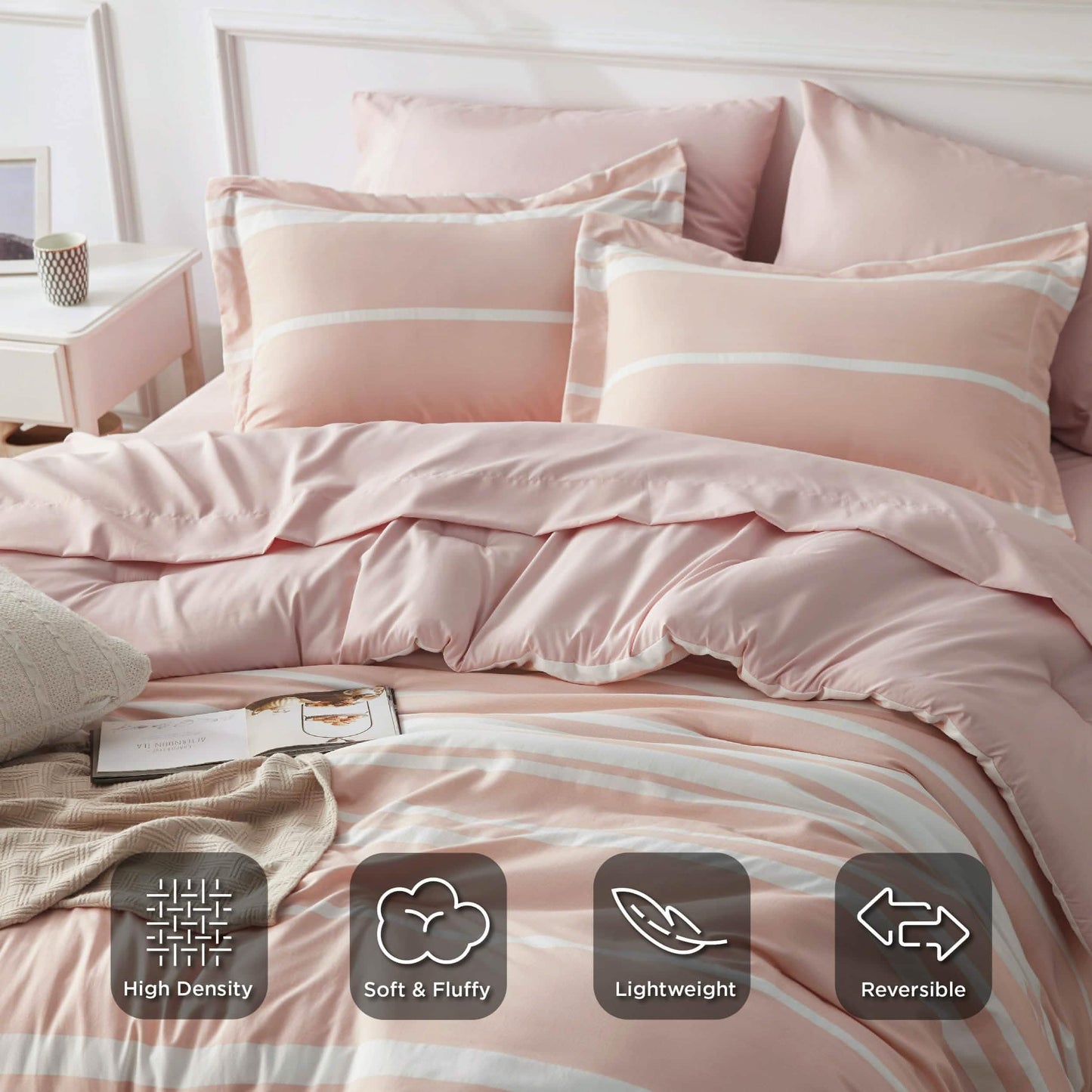 Reversible Cationic Dyed Bed-in-a-Bag