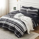 Stripe-Patterned Bed-in-a-Bag