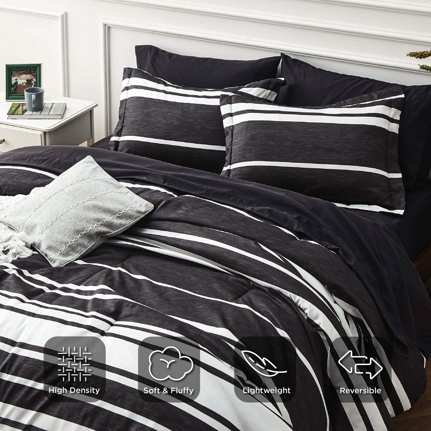 Reversible Cationic Dyed Bed-in-a-Bag