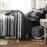 Stripe-Patterned Bed-in-a-Bag