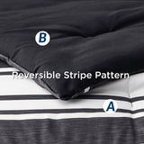 Stripe-Patterned Bed-in-a-Bag