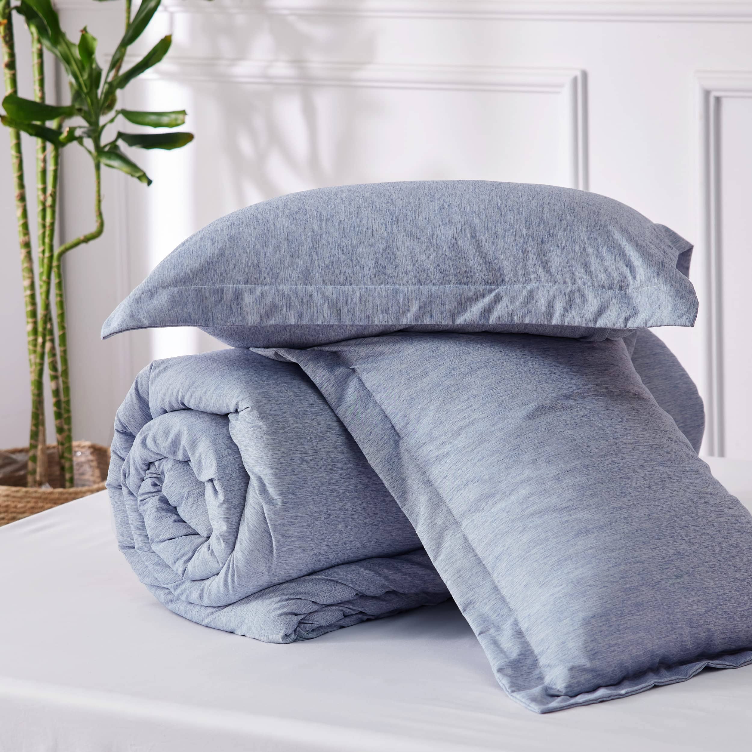 Bedsure California King Comforter Set - Grey Cal King Size Comforter, Soft  Bedding for All Seasons, Cationic Dyed Bedding Set, 3 Pieces, 1 Comforter