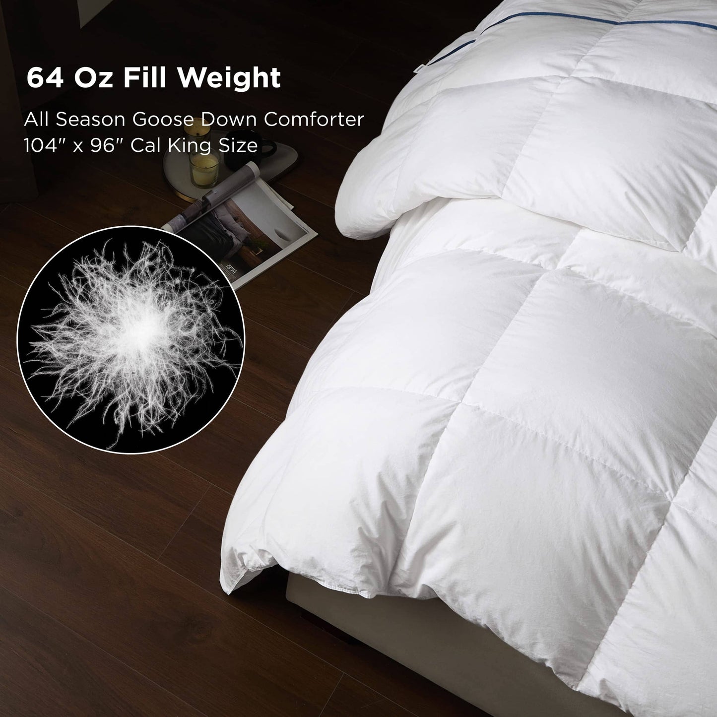 GentleSoft™ Goose Feather Down-20 Comforter