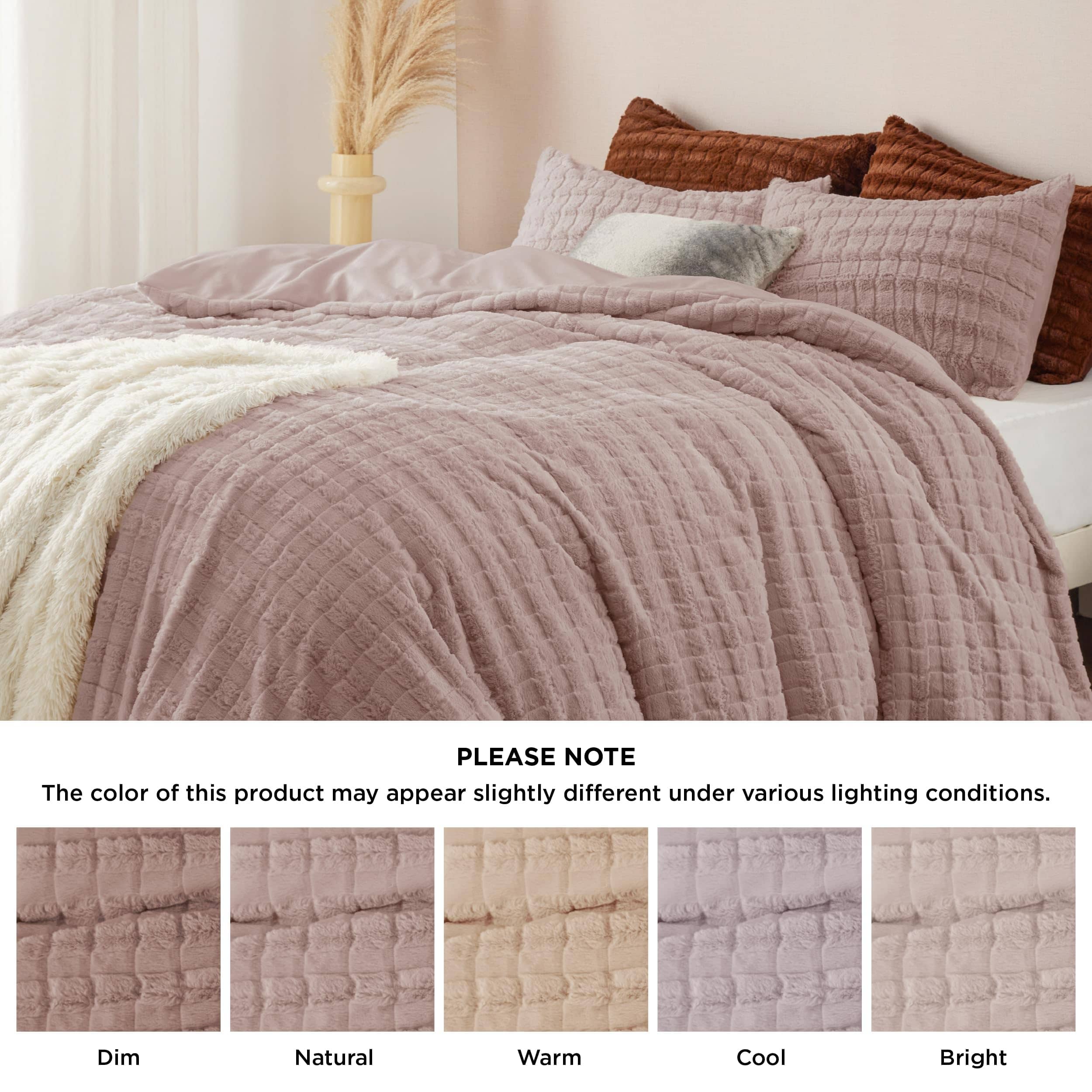 Bedsure Plush Shaggy Duvet Cover Set