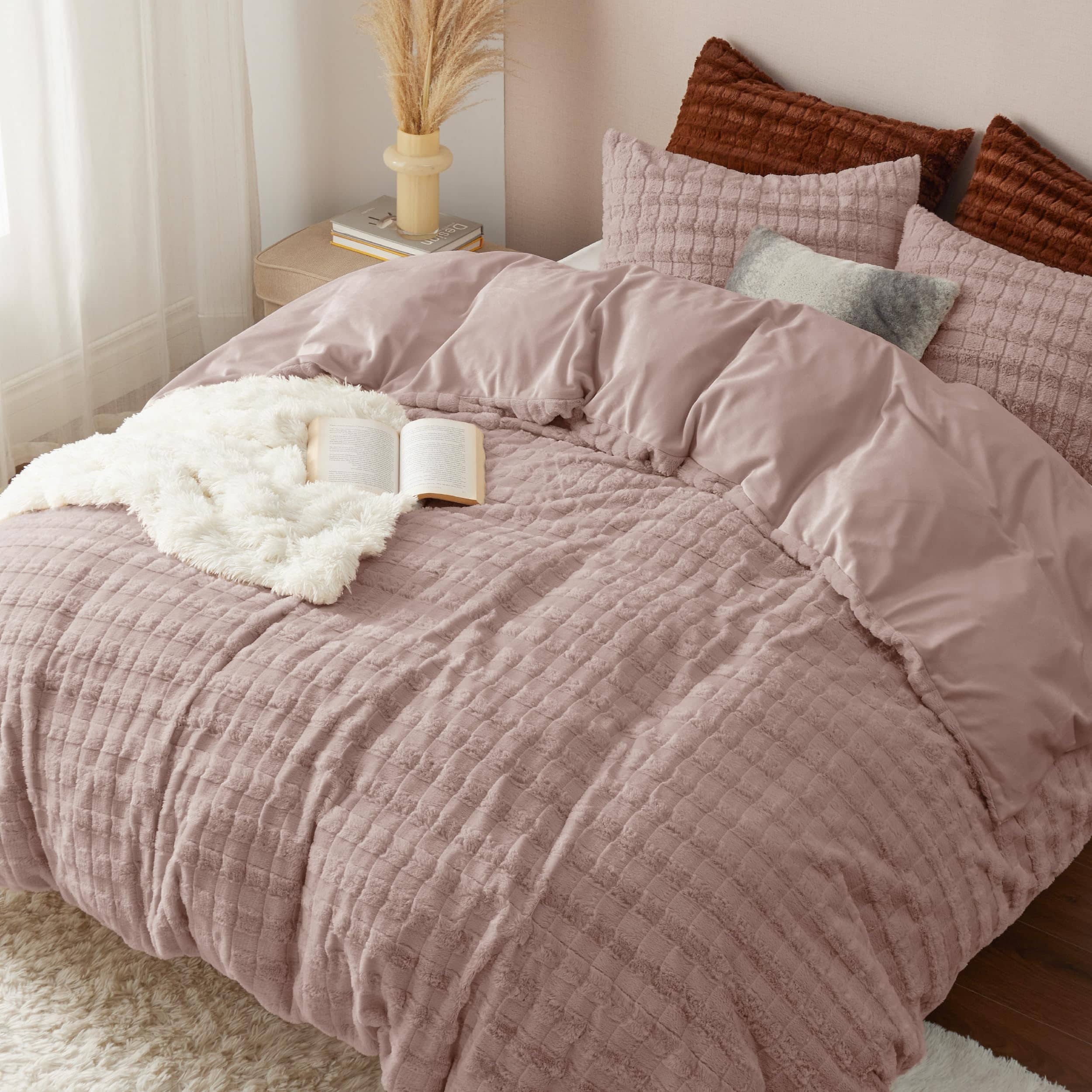 Bedsure Plush Shaggy Duvet Cover Set