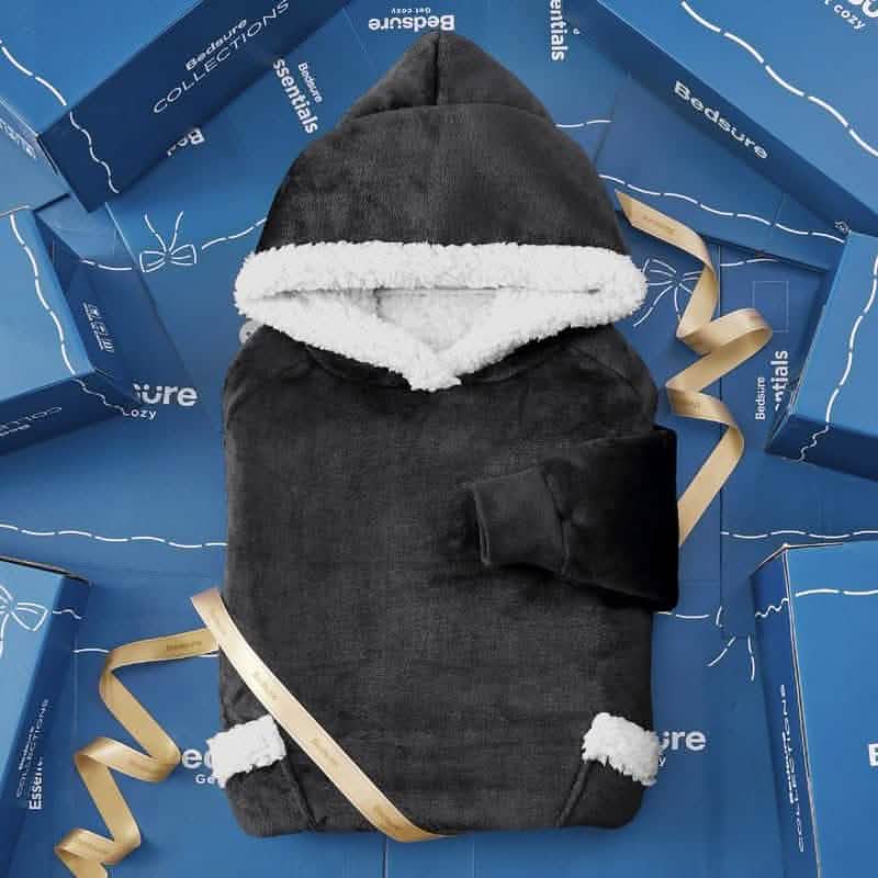 Sherpa Fleece Wearable Blanket