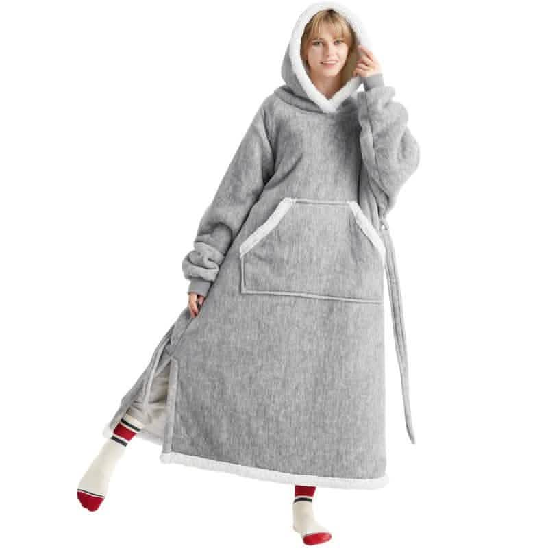 Sherpa Fleece Wearable Blanket