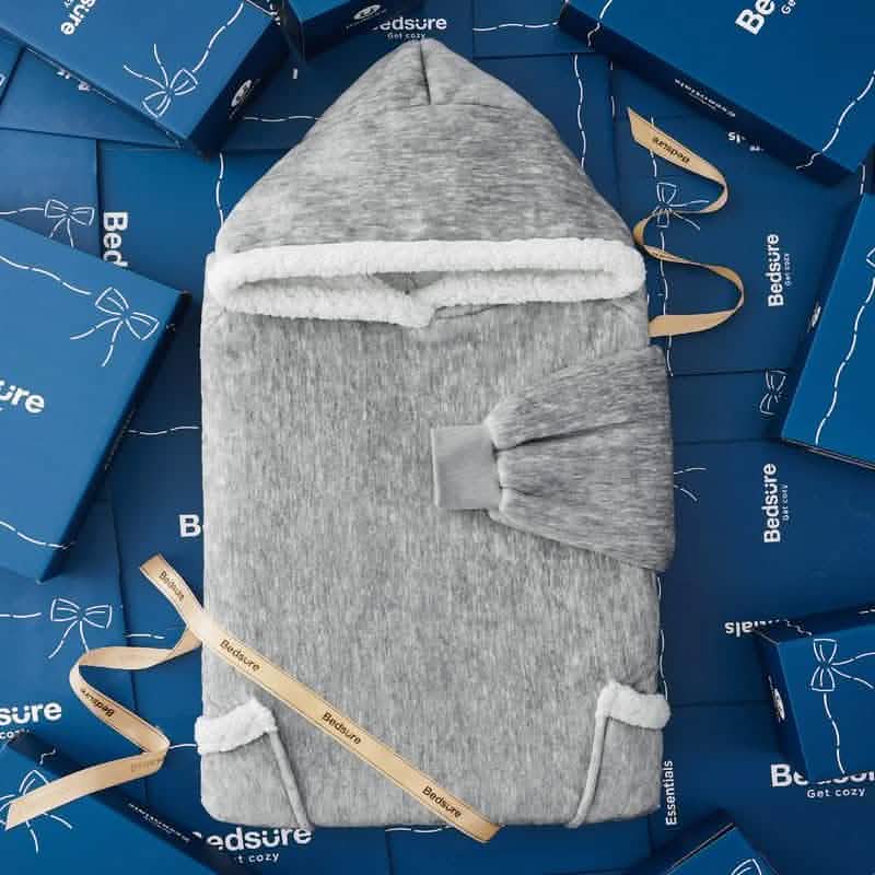 Sherpa Fleece Wearable Blanket