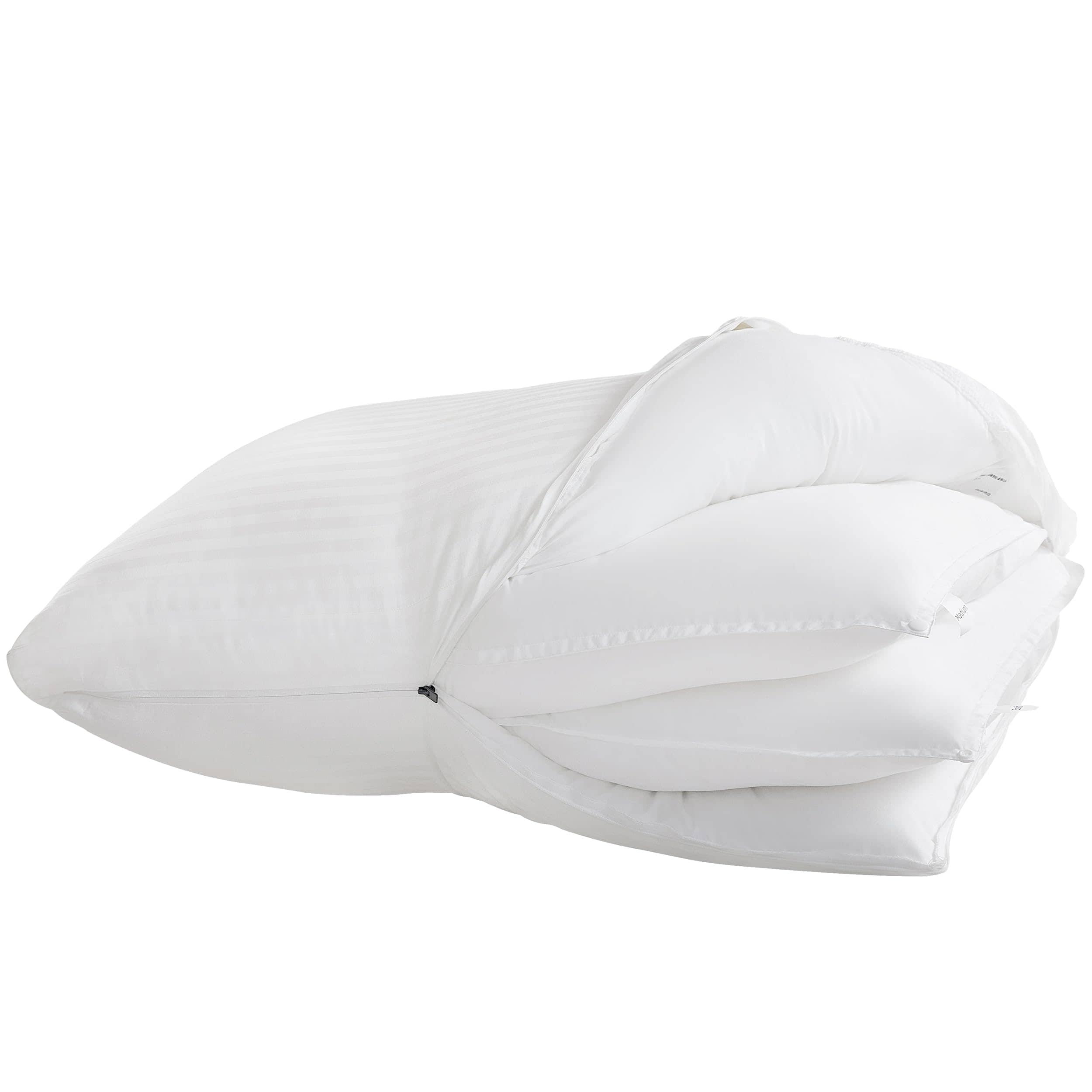 Adjustable Layer Loft Cotton Cover Pillows