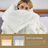 Bedsure Sherpa Throw Blanket For Couch