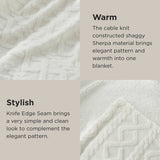 Bedsure Sherpa Throw Blanket For Couch