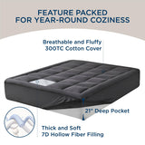 Quilted Cotton Mattress Pad