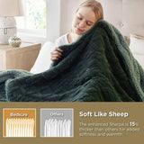 Bedsure Sherpa Throw Blanket For Couch