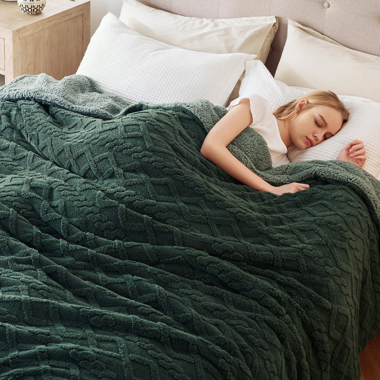Sherpa Throw Blanket For Couch