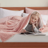 Bedsure Sherpa Throw Blanket For Couch