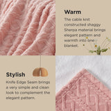 Bedsure Sherpa Throw Blanket For Couch