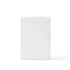 White cooling fitted sheet featuring elasticized edge for secure fit.