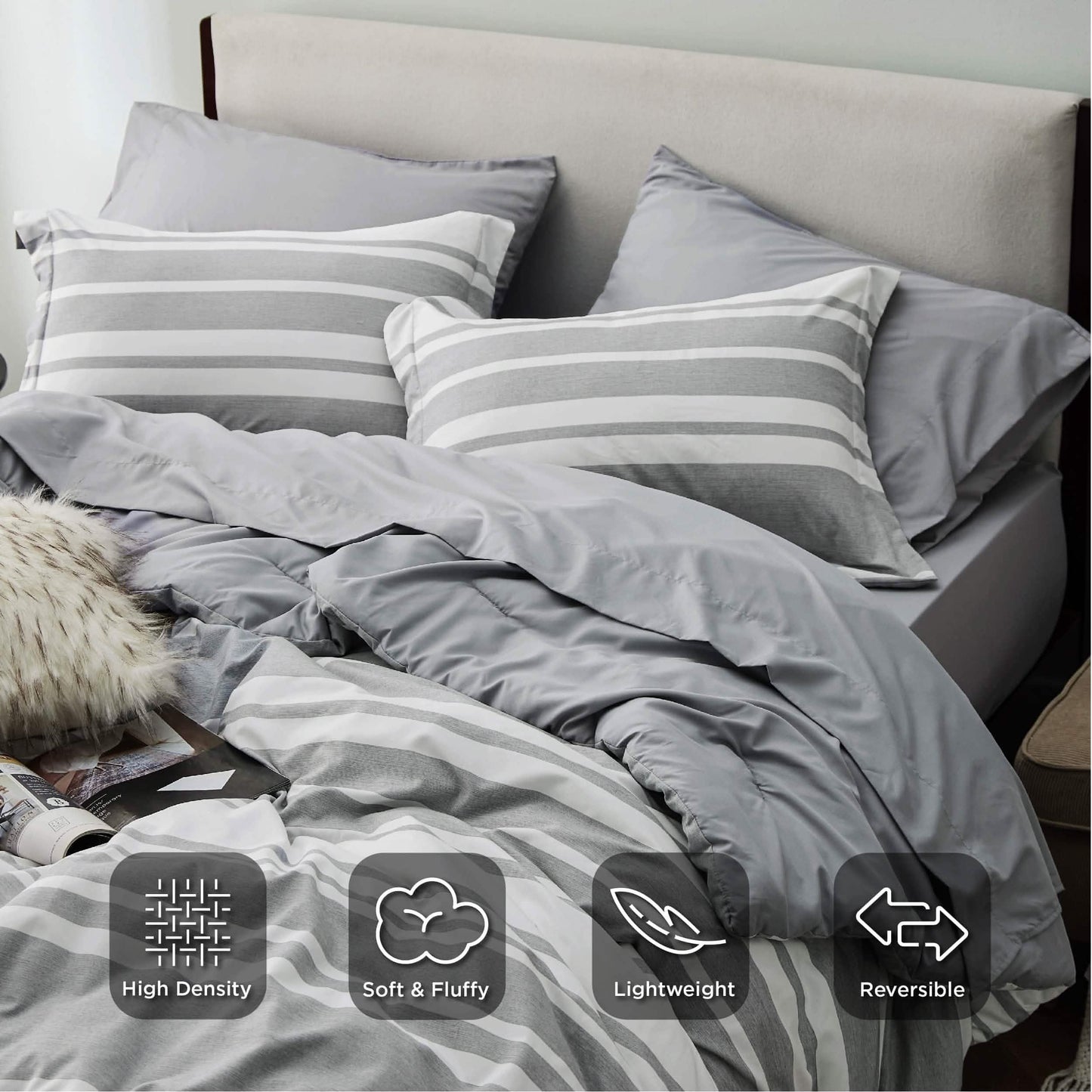 Reversible Cationic Dyed Bed-in-a-Bag