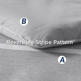 Stripe-Patterned Bed-in-a-Bag