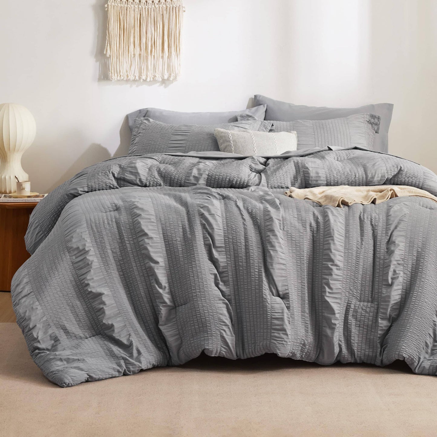 Stripe Seersucker Bed-in-a-Bag