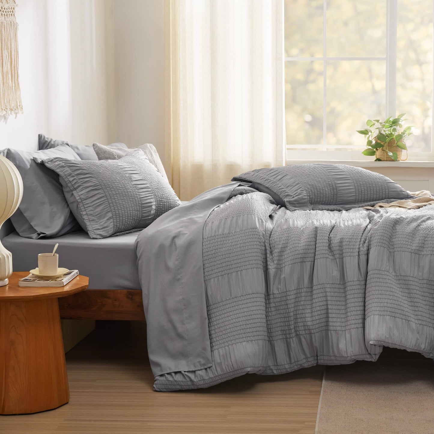 Stripe Seersucker Bed-in-a-Bag