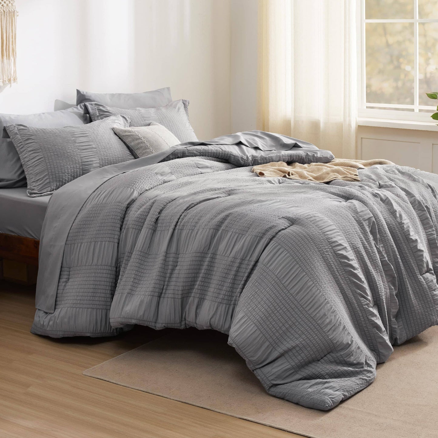 Stripe Seersucker Bed-in-a-Bag
