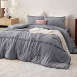 Bedsure Pinch Pleat Comforter set