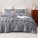 Bedsure Pinch Pleat Comforter set