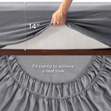 Bedsure Pinch Pleat Comforter set