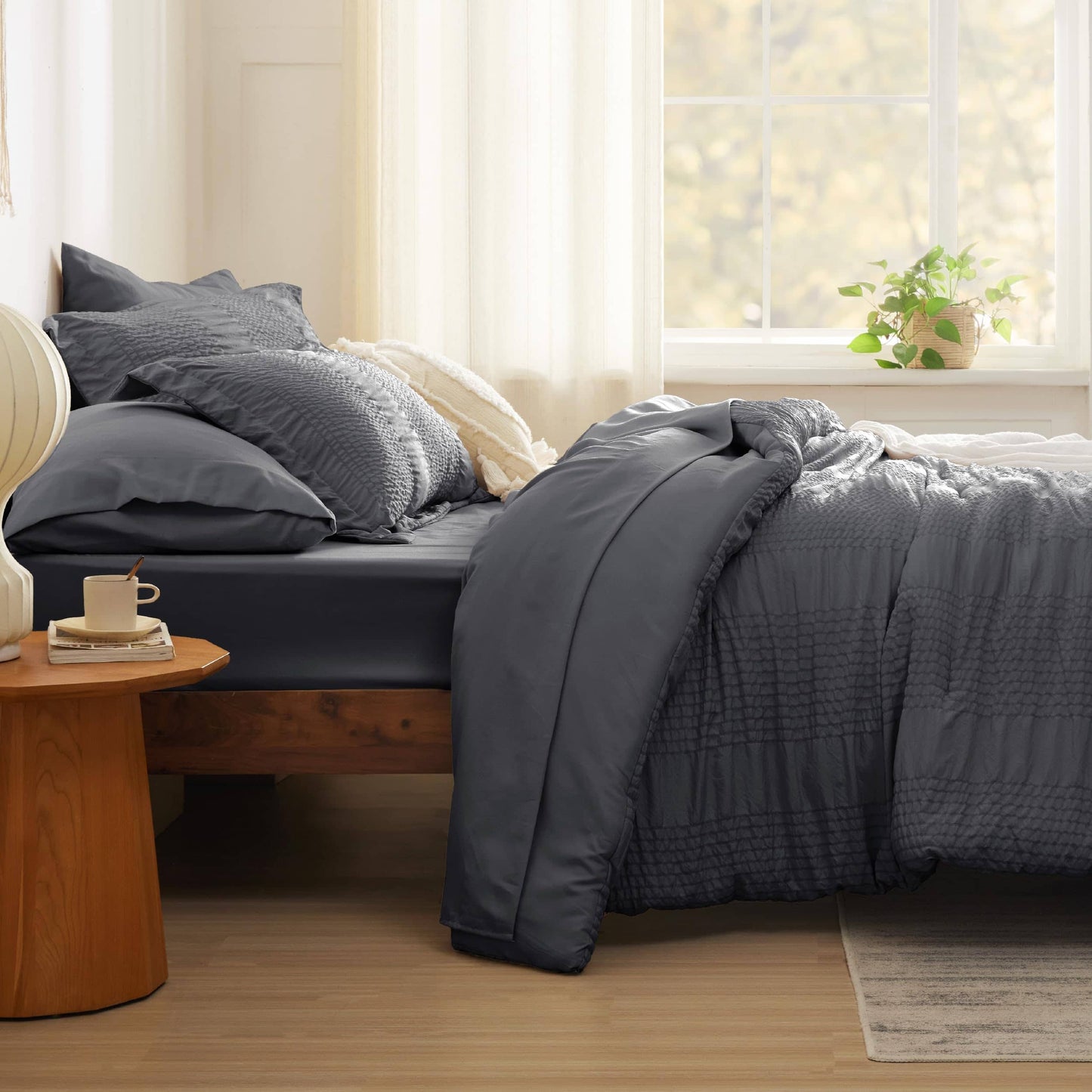 Stripe Seersucker Bed-in-a-Bag