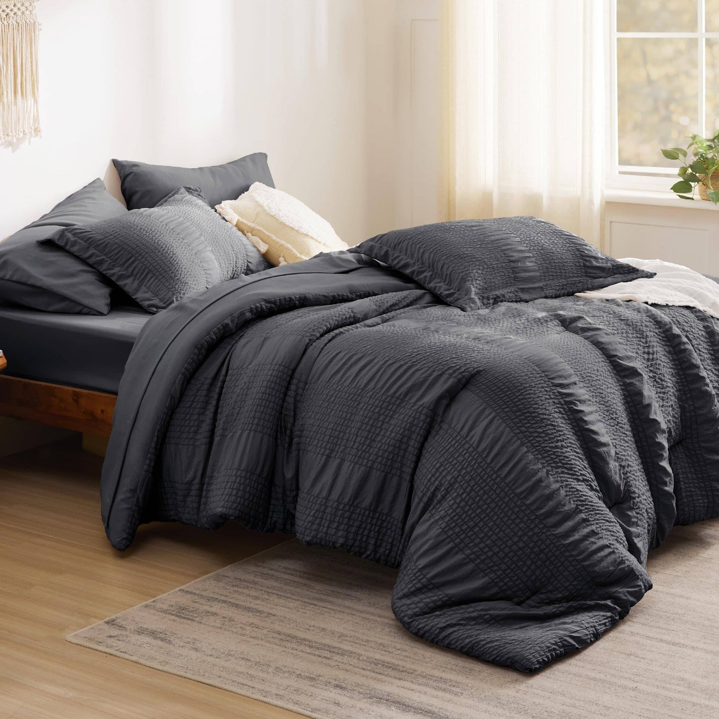 Stripe Seersucker Bed-in-a-Bag