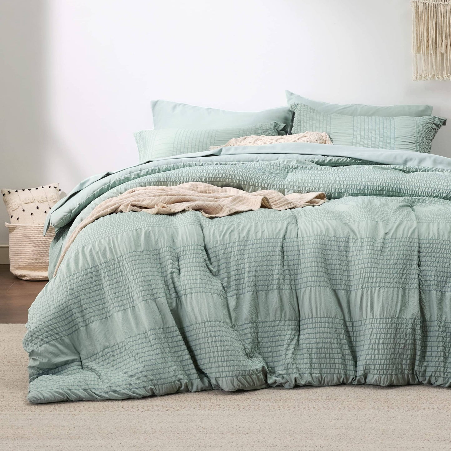 Stripe Seersucker Bed-in-a-Bag