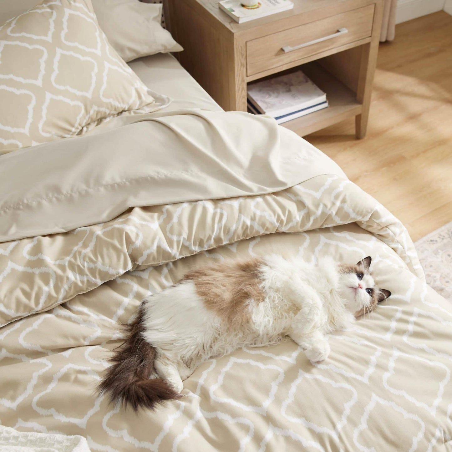 Quatrefoil Bedding Set
