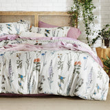 Retro Botanical Comforter Set