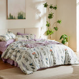 Retro Botanical Comforter Set