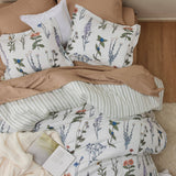 Retro Botanical Comforter Set