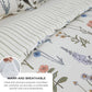 Retro Botanical Comforter Set