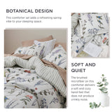 Retro Botanical Comforter Set