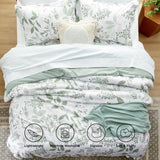 Retro Botanical Comforter Set