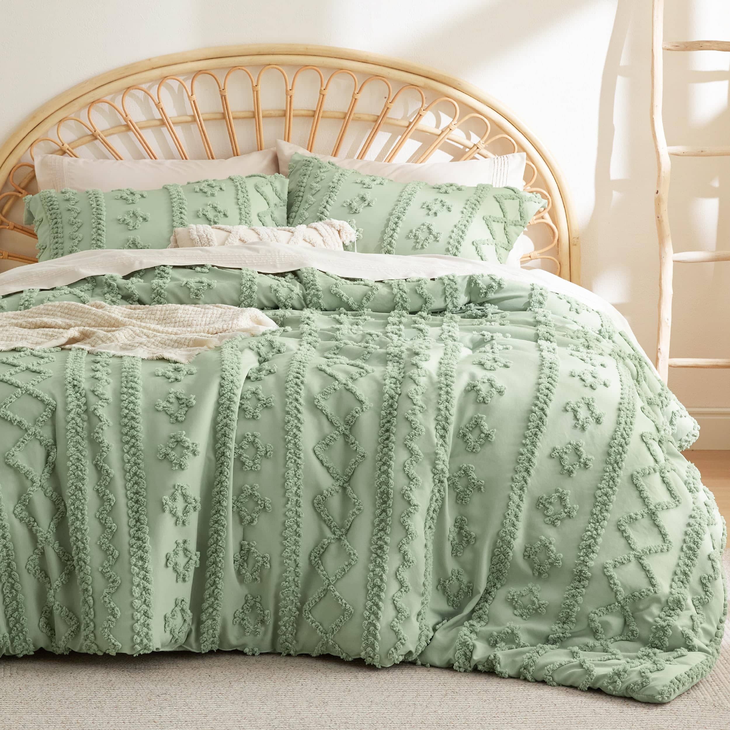 Boho Deluxe Embroidery Comforter Set