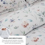 Retro Botanical Comforter Set