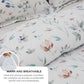 Retro Botanical Comforter Set