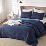 Reversible Warm and Cooling Comforter Set