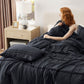 Pinch Pleat Comforter set