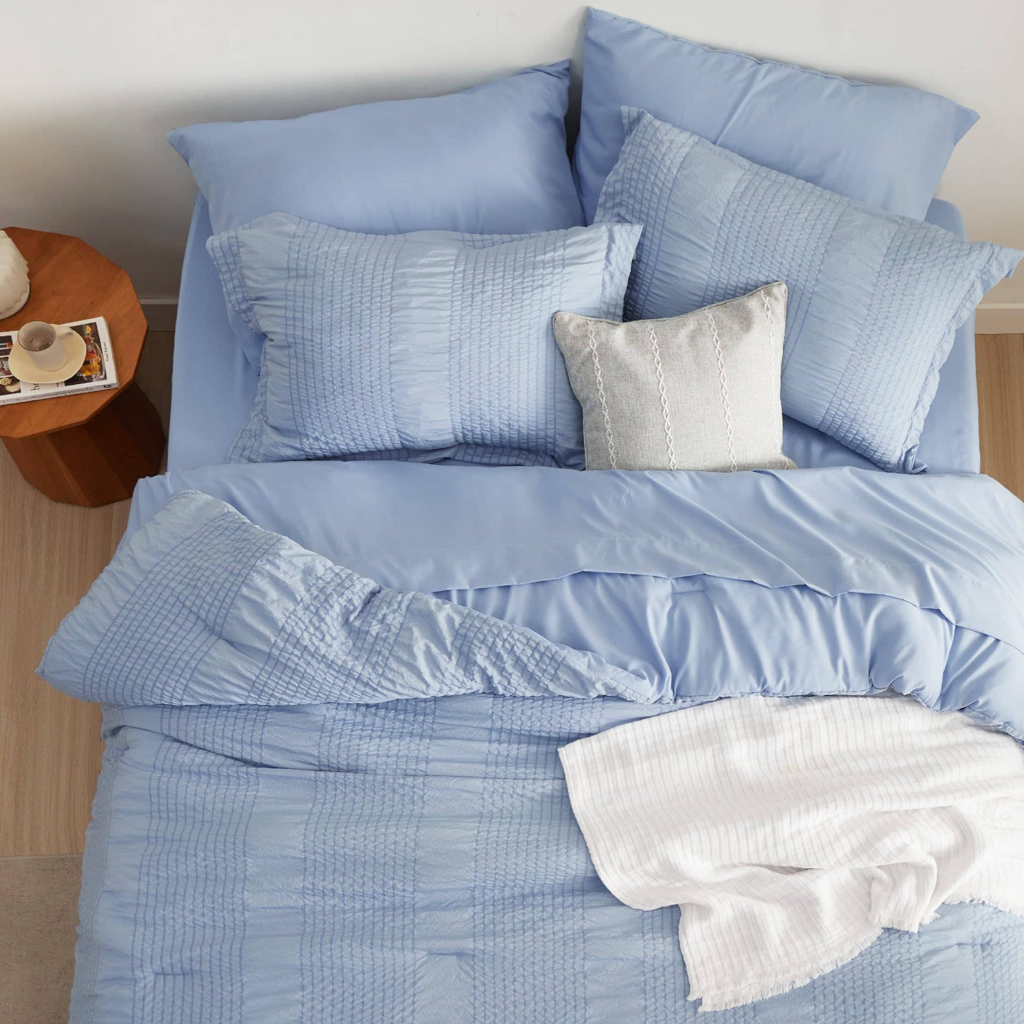 Stripe Seersucker Bed-in-a-Bag