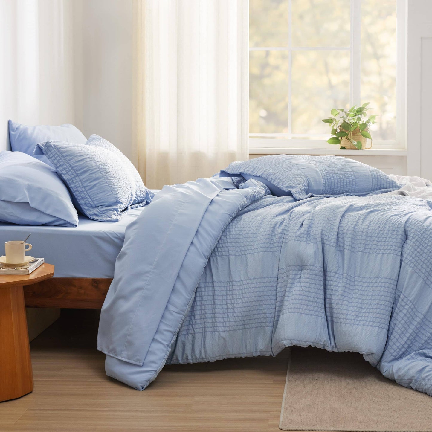 Stripe Seersucker Bed-in-a-Bag
